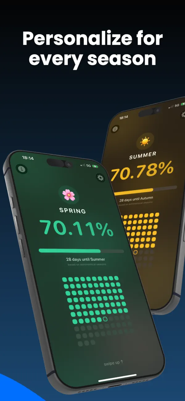 Seasonia: Season Tracker screenshot