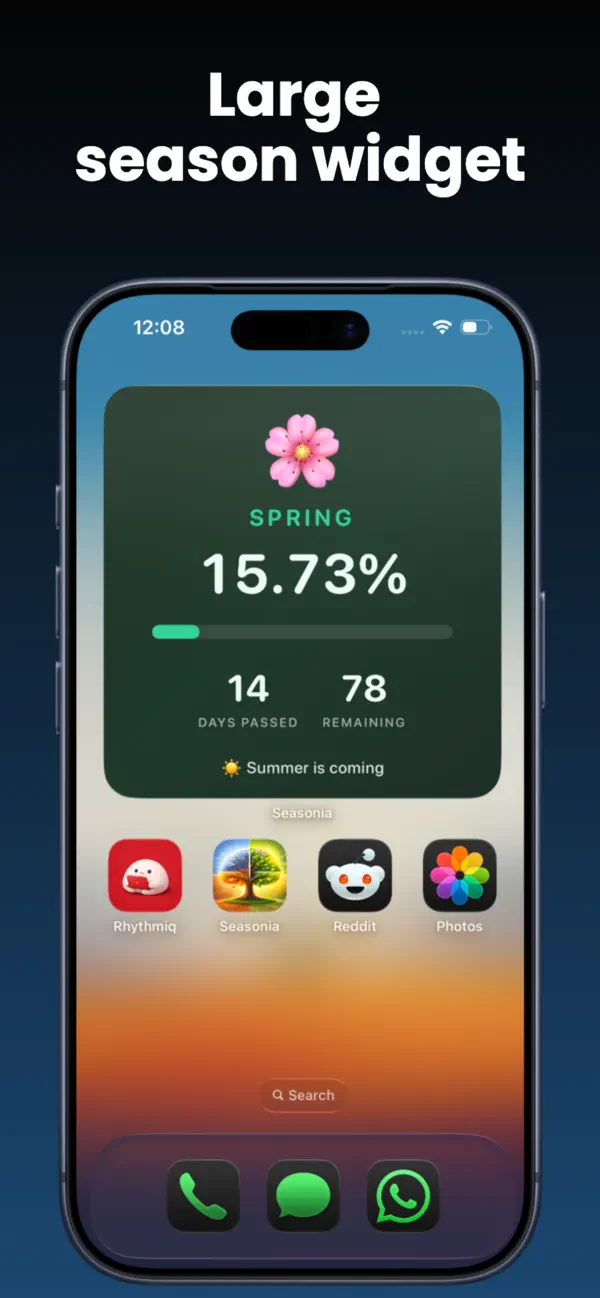 Seasonia: Season Tracker screenshot