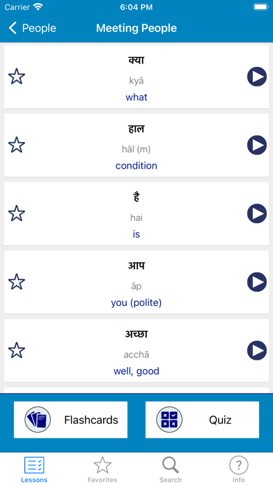 Learn Hindi screenshot