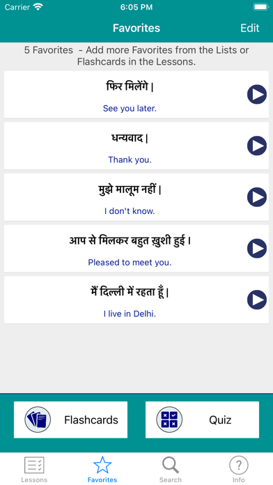 Learn Hindi screenshot