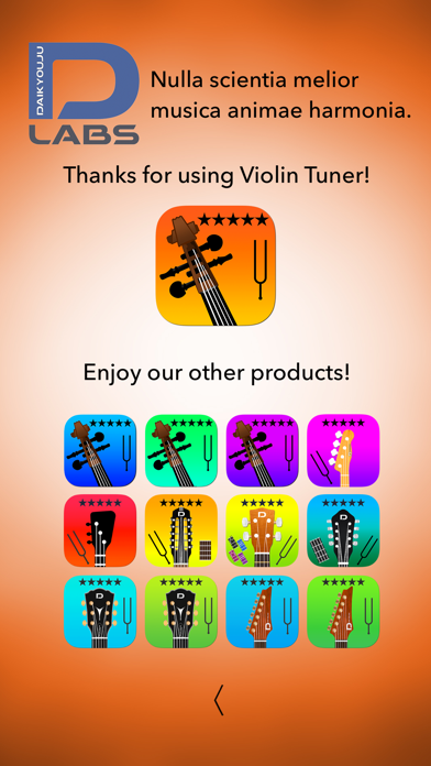 Violin Tuner Professional screenshot