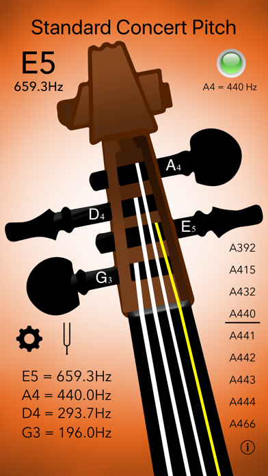 Violin Tuner Professional screenshot