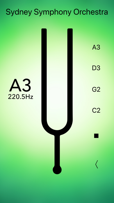 Cello Tuner Professional screenshot