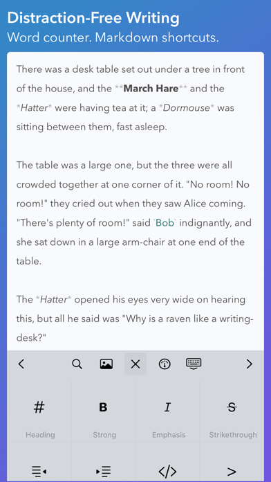 iWriter Pro screenshot