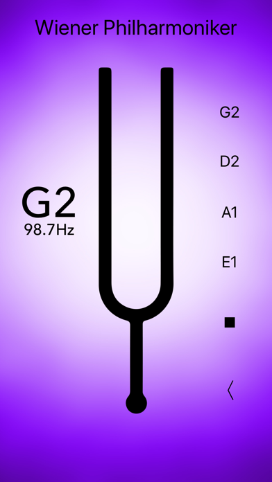 Double Bass Tuner Professional screenshot
