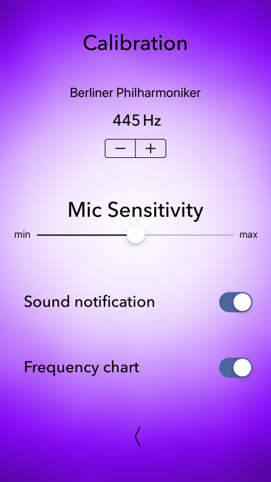 Double Bass Tuner Professional screenshot