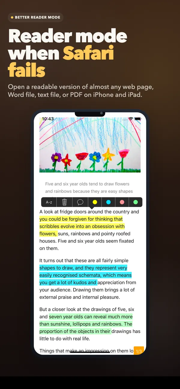 ReaderView screenshot