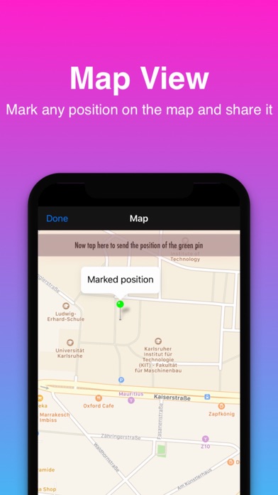 GPS to SMS 2 screenshot