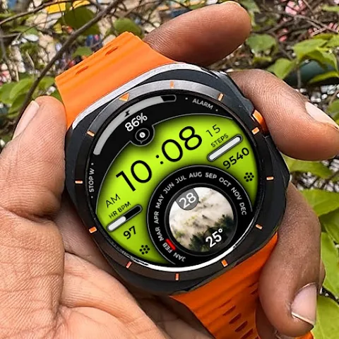 Weather Digital Watch Face A8 screenshot