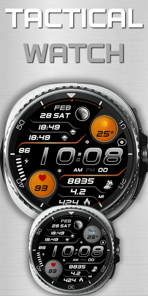 Tactical Watch Digital AE8 screenshot