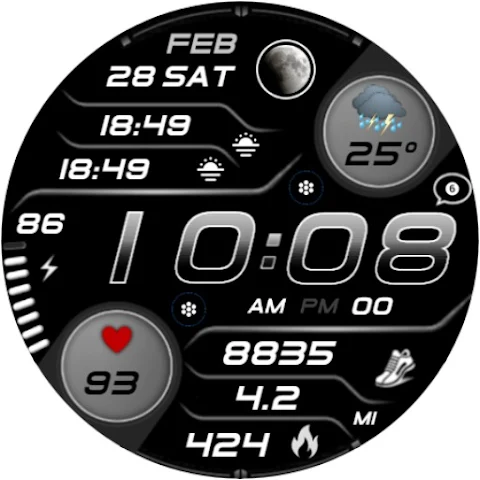 Tactical Watch Digital AE8 screenshot