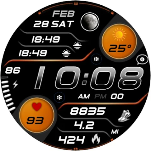 Tactical Watch Digital AE8 screenshot