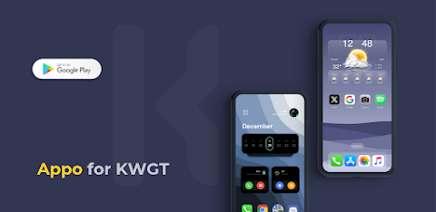 Appo KWGT – iOS 18 Inspired screenshot
