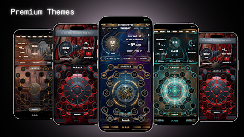 Jarvis Scifi Epic Launcher Pro screenshot