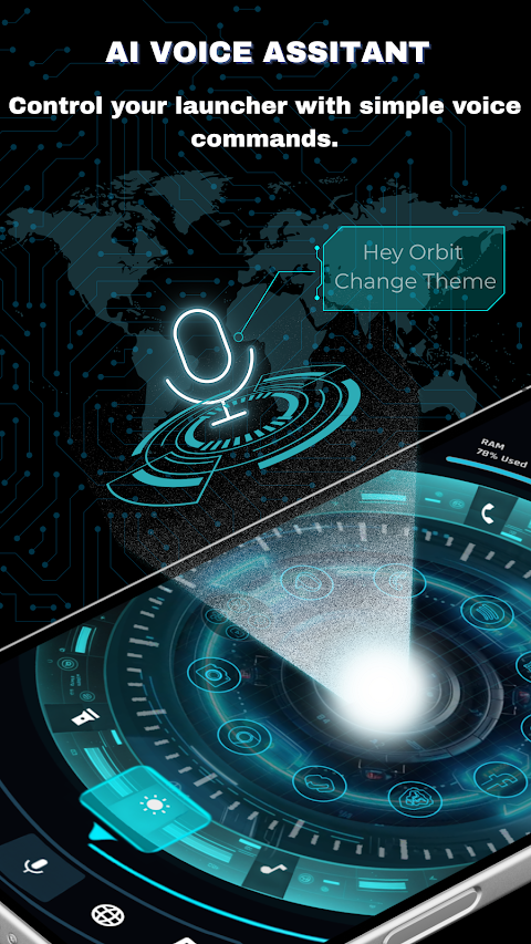 Orbit Launcher: AI & 3D SciFi screenshot