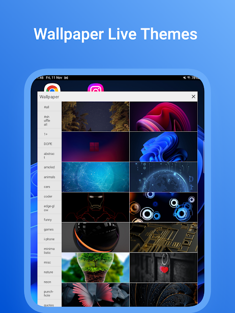 Win 11 Computer Launcher Pro screenshot