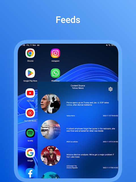 Win 11 Computer Launcher Pro screenshot