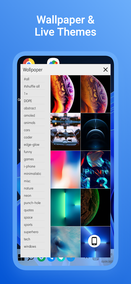 Win 11 Computer Launcher Pro screenshot