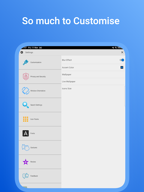 Win 11 Computer Launcher Pro screenshot