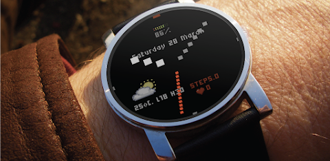 Pixelated Watch Face screenshot