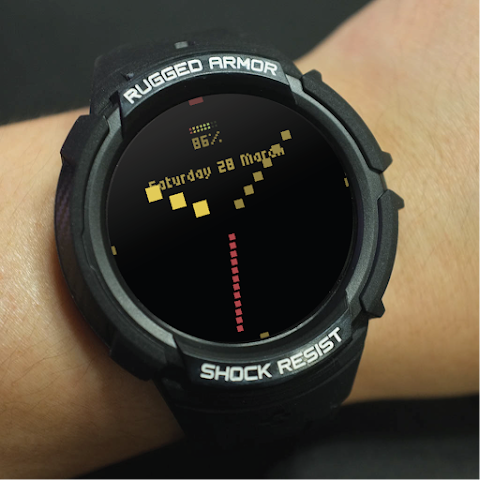Pixelated Watch Face screenshot