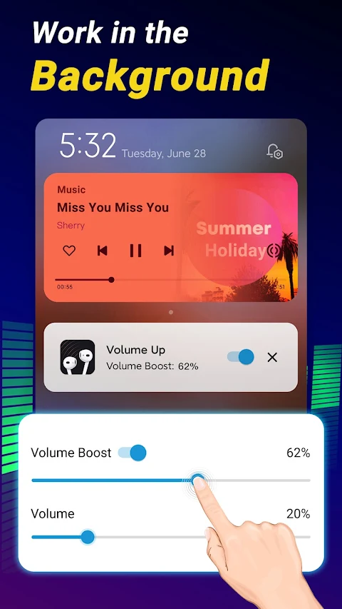 Volume Booster & Sound Booster screenshot