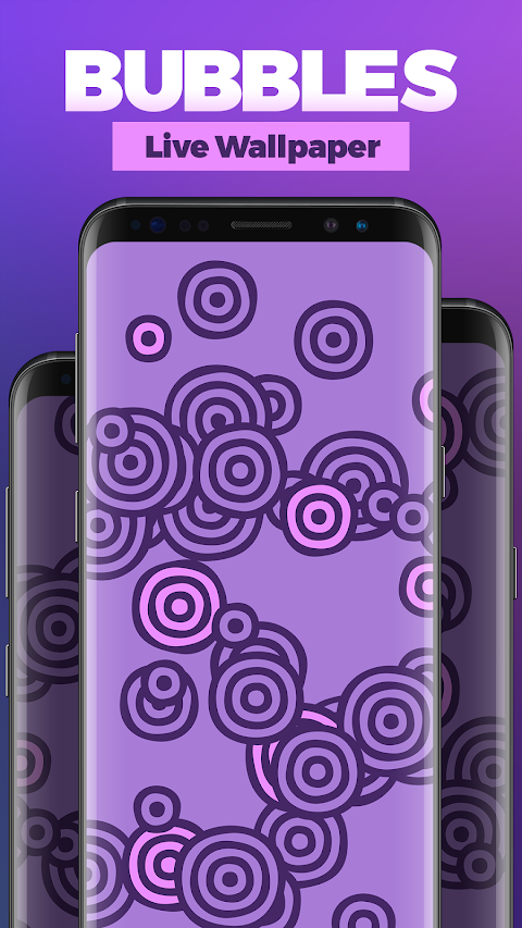 Bubbles Live Wallpaper screenshot