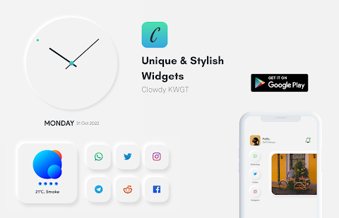 Clowdy KWGT screenshot