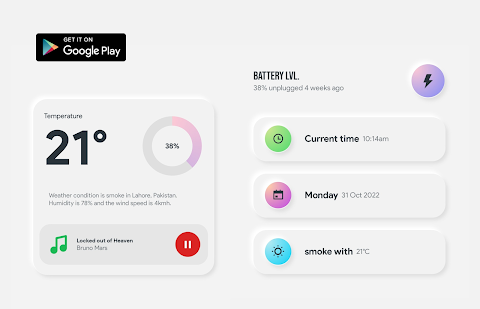Clowdy KWGT screenshot