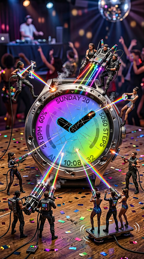 h021 Happy Colorful Analog screenshot