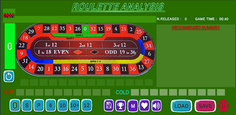 Roulette Analysis screenshot
