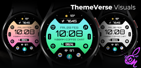 TVV Digital 6 Watch Face screenshot