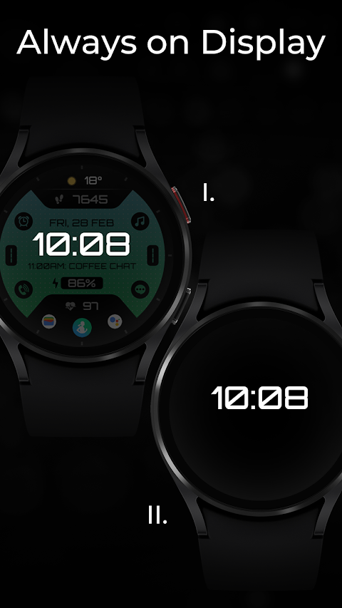 TVV Digital 6 Watch Face screenshot