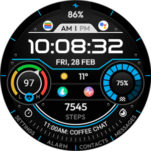TVV Workout 3 Watch Face