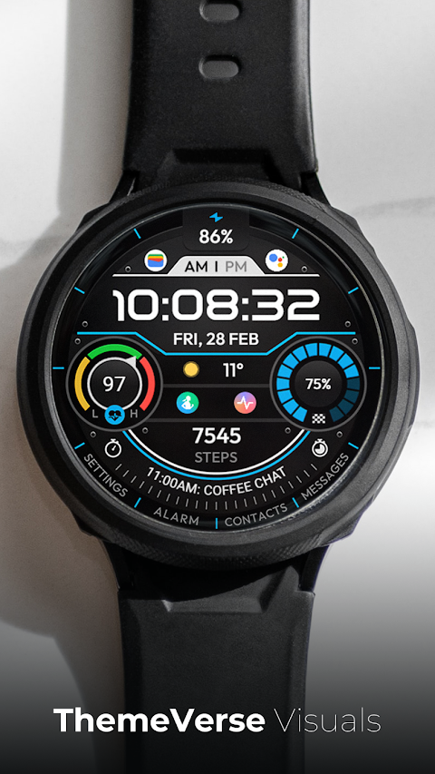 TVV Workout 3 Watch Face screenshot