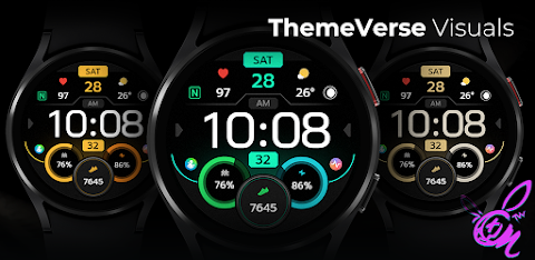 TVV Workout 8 Watch Face screenshot
