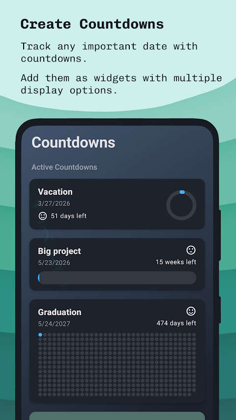 mori – memento mori widgets screenshot