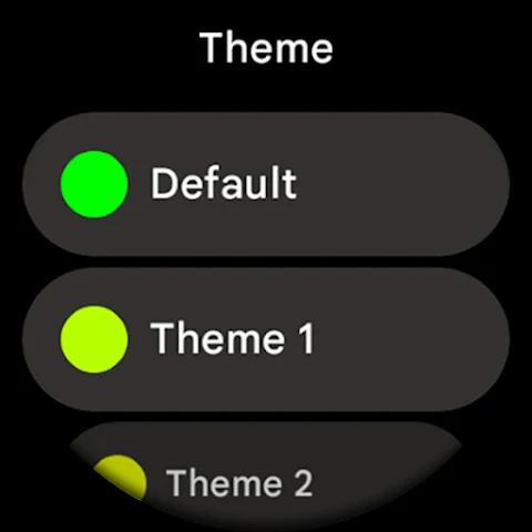 Fit OLED: Watch face screenshot
