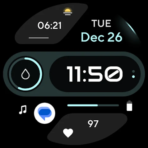 Hive Watch Face screenshot