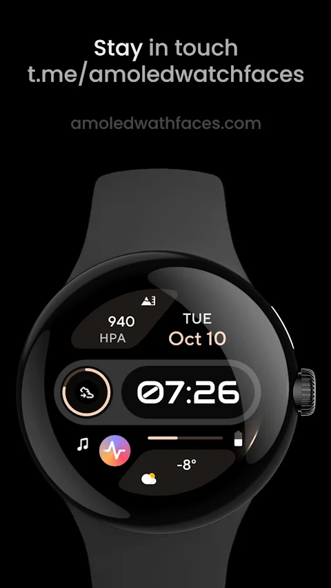 Hive Watch Face screenshot