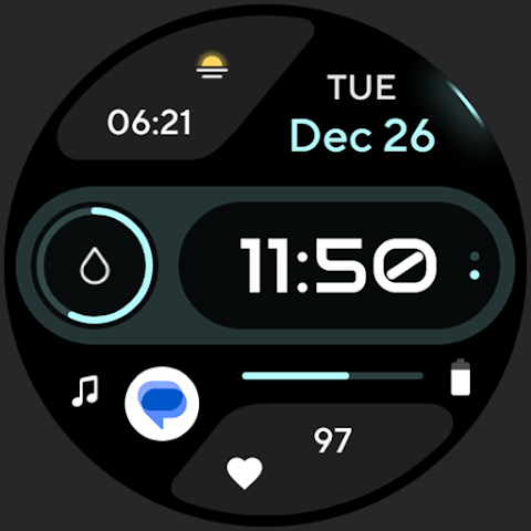 Hive Watch Face screenshot