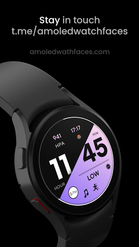 Rush E: Watch face screenshot