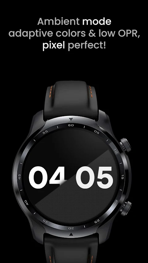 Rush E: Watch face screenshot