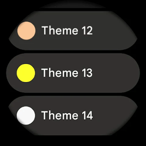 Rush E: Watch face screenshot