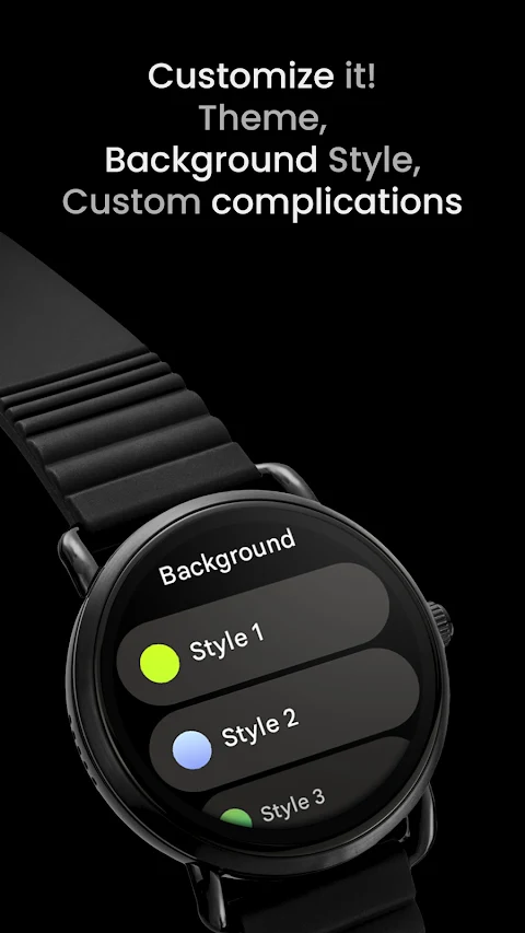 Rush E: Watch face screenshot