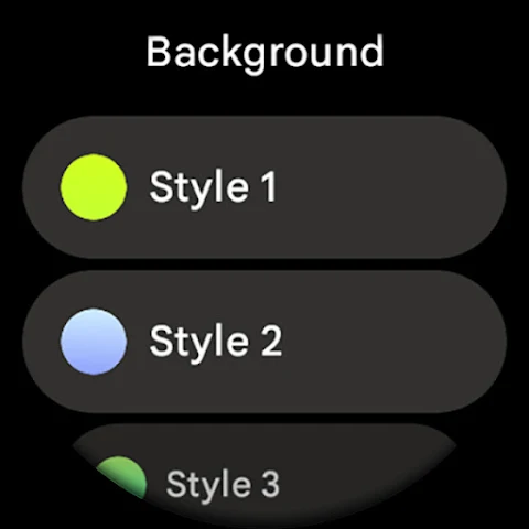 Rush E: Watch face screenshot