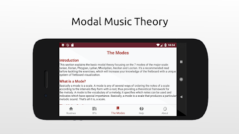 iGuitar – Major Scale Modes screenshot