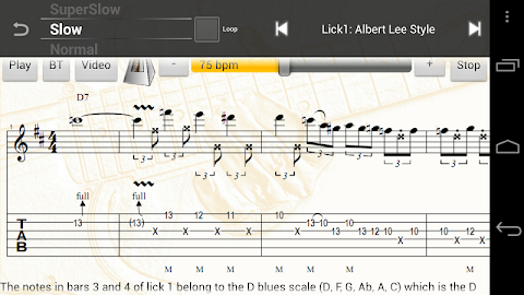 Blues Guitar Soloist screenshot