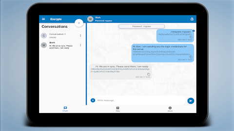 iEncrypto – Safe Message screenshot