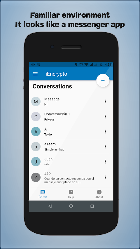 iEncrypto – Safe Message screenshot